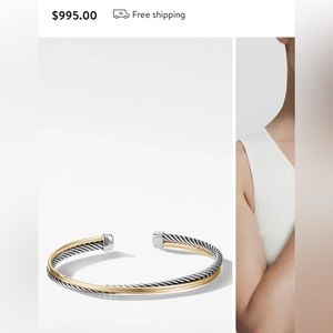David Yurman bracelet. Less than 1 year old.